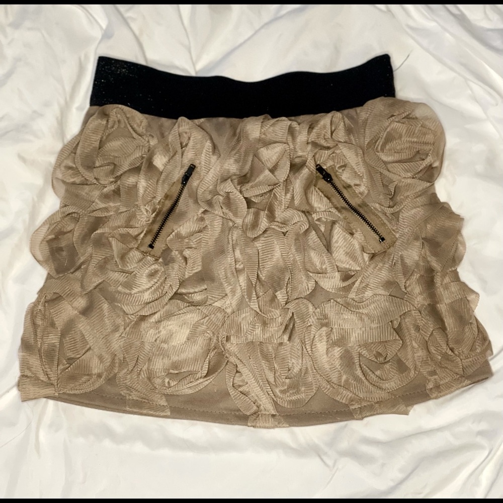 Ruffled Flowers Skirt